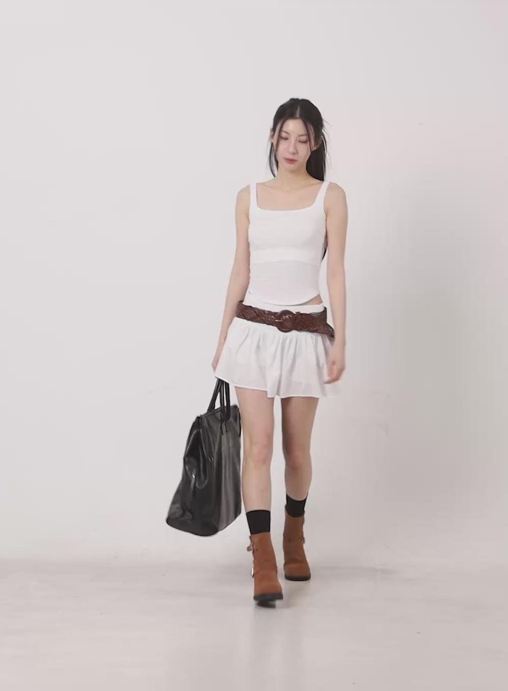 Flared Mini Skirt IU504